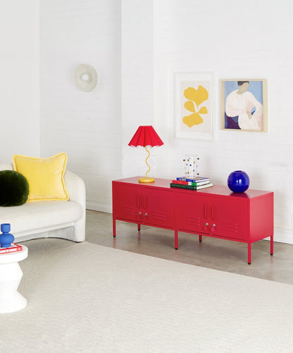The Standard Locker in Poppy — lifestyle