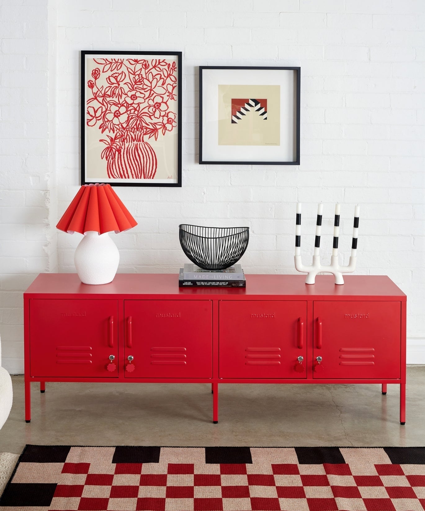 The Standard Locker in Poppy — lifestyle 3