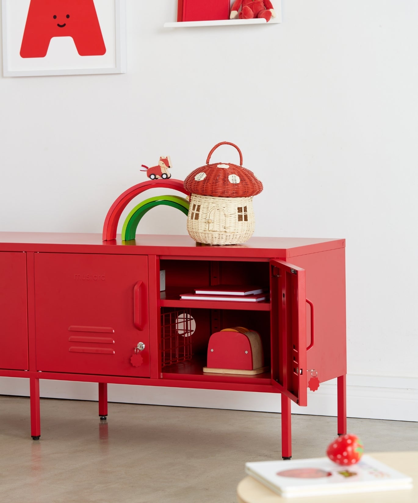The Standard Locker in Poppy — lifestyle 6