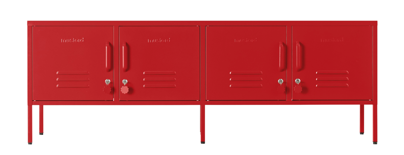 The Standard Locker in Poppy