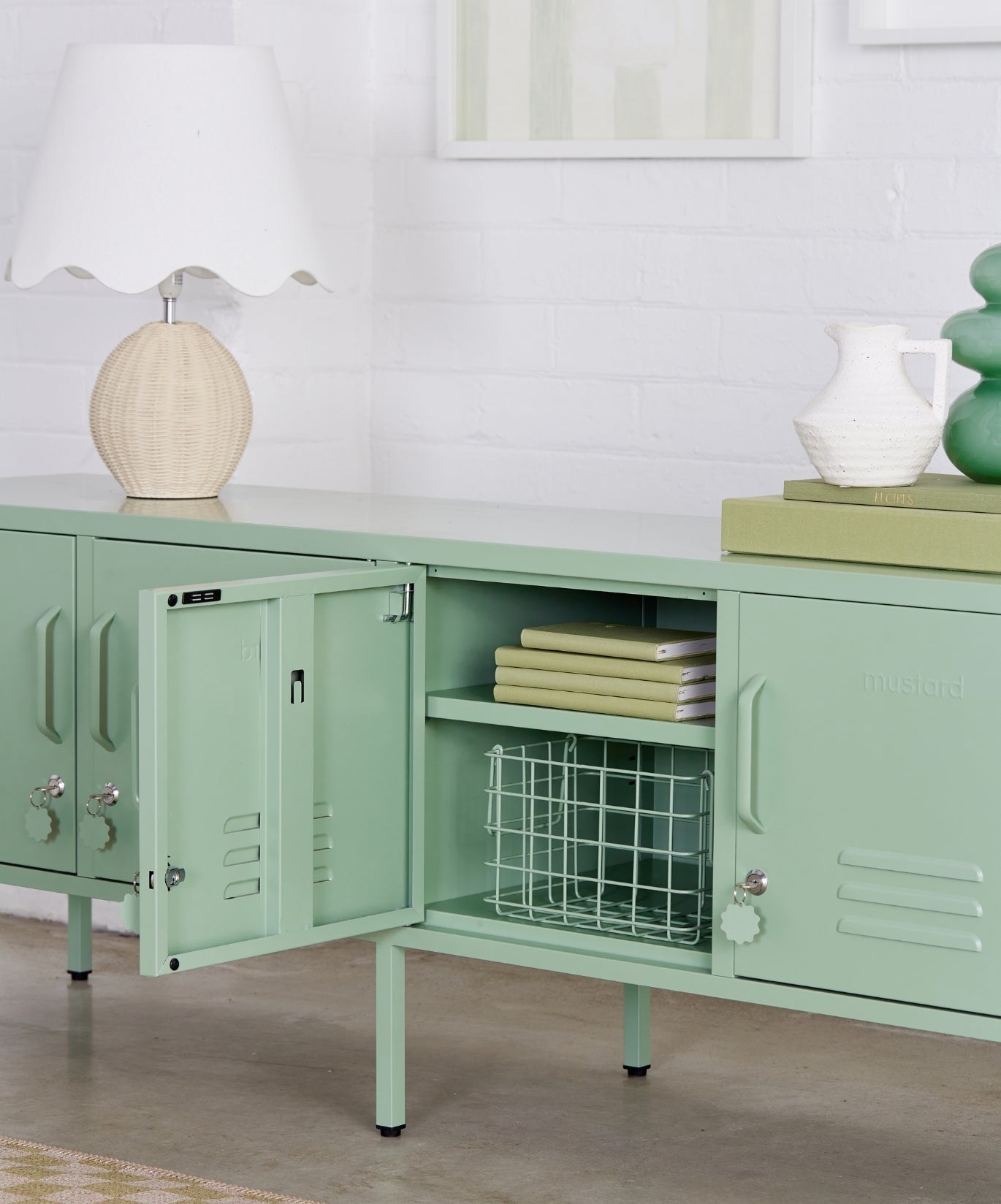 The Standard Locker in Sage — lifestyle 4