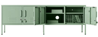 The Standard Locker in Sage — open