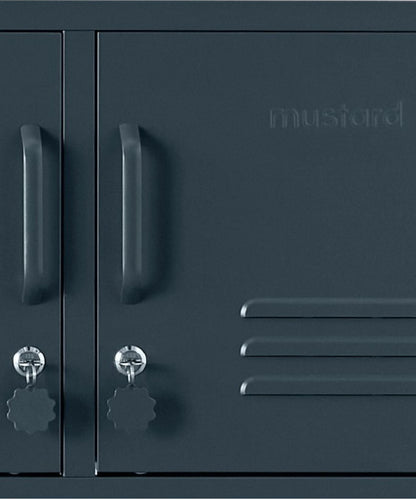 The Standard Locker in Slate — close-up