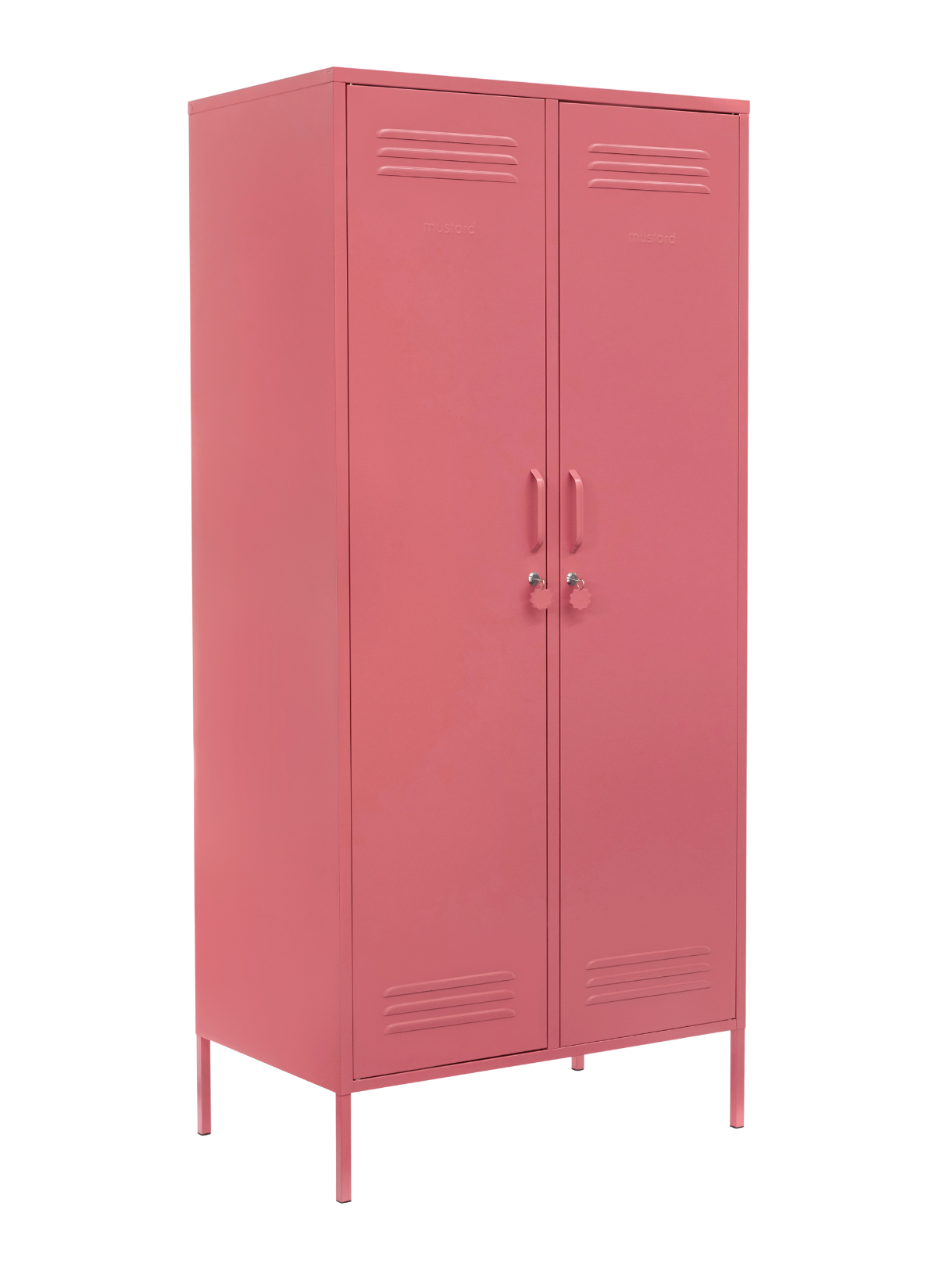 The Twinny Locker in Berry — angled