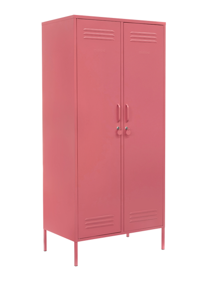 The Twinny Locker in Berry — angled