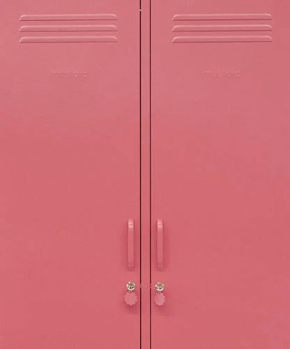 The Twinny Locker in Berry — close-up