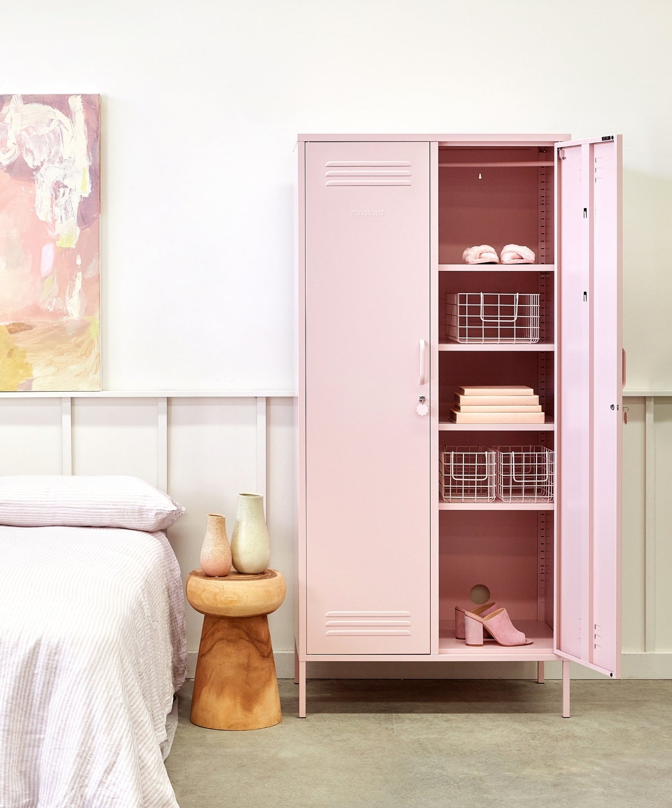 The Twinny Locker in Blush — lifestyle 2