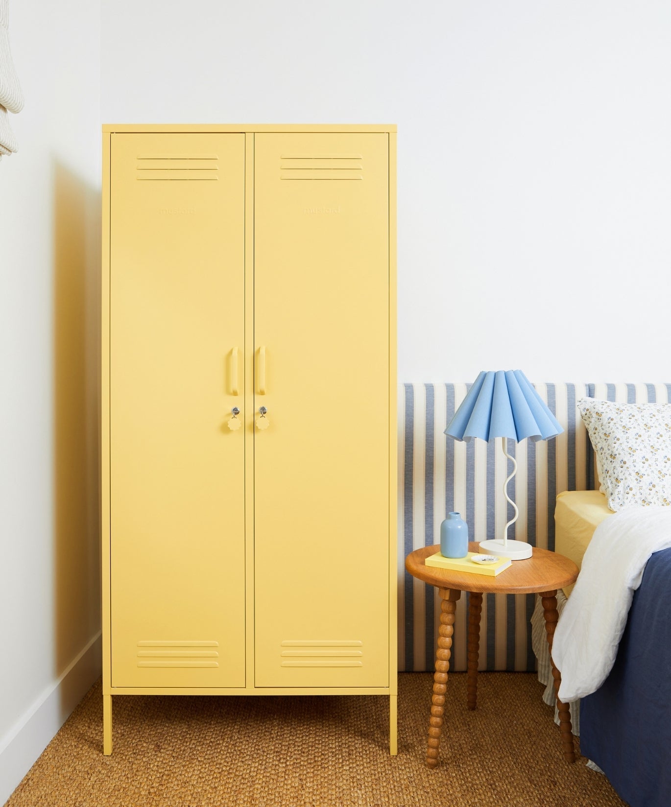 The Twinny Locker in Butter — lifestyle