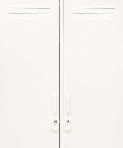 The Twinny Locker in Chalk — close-up