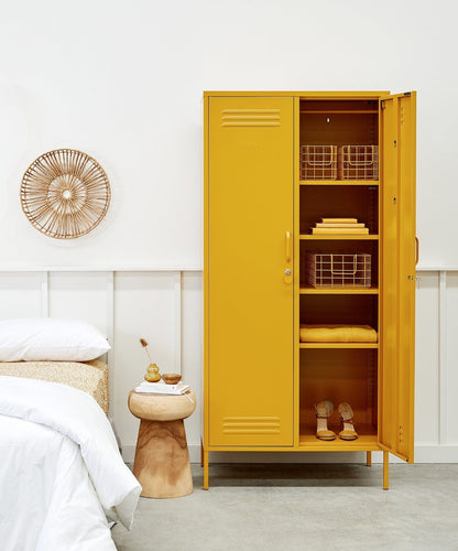 The Twinny Locker in Mustard — lifestyle 2
