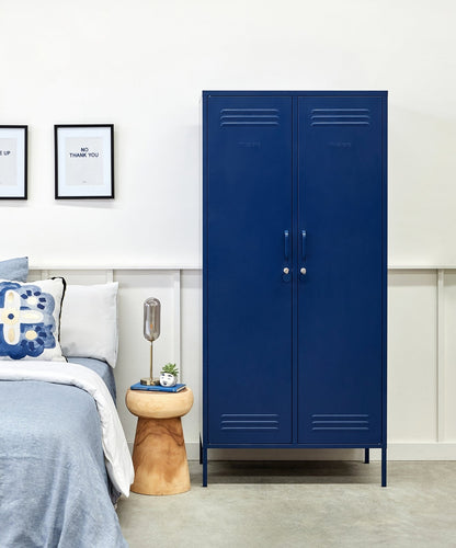 The Twinny Locker in Navy — lifestyle
