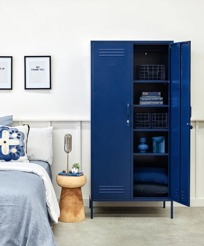 The Twinny Locker in Navy — lifestyle 2