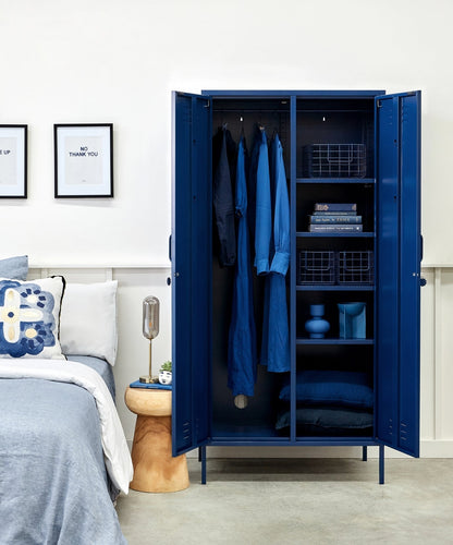 The Twinny Locker in Navy — lifestyle 3