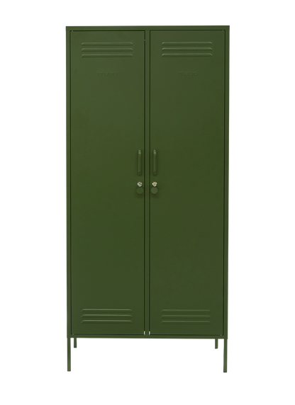 The Twinny Locker in Olive