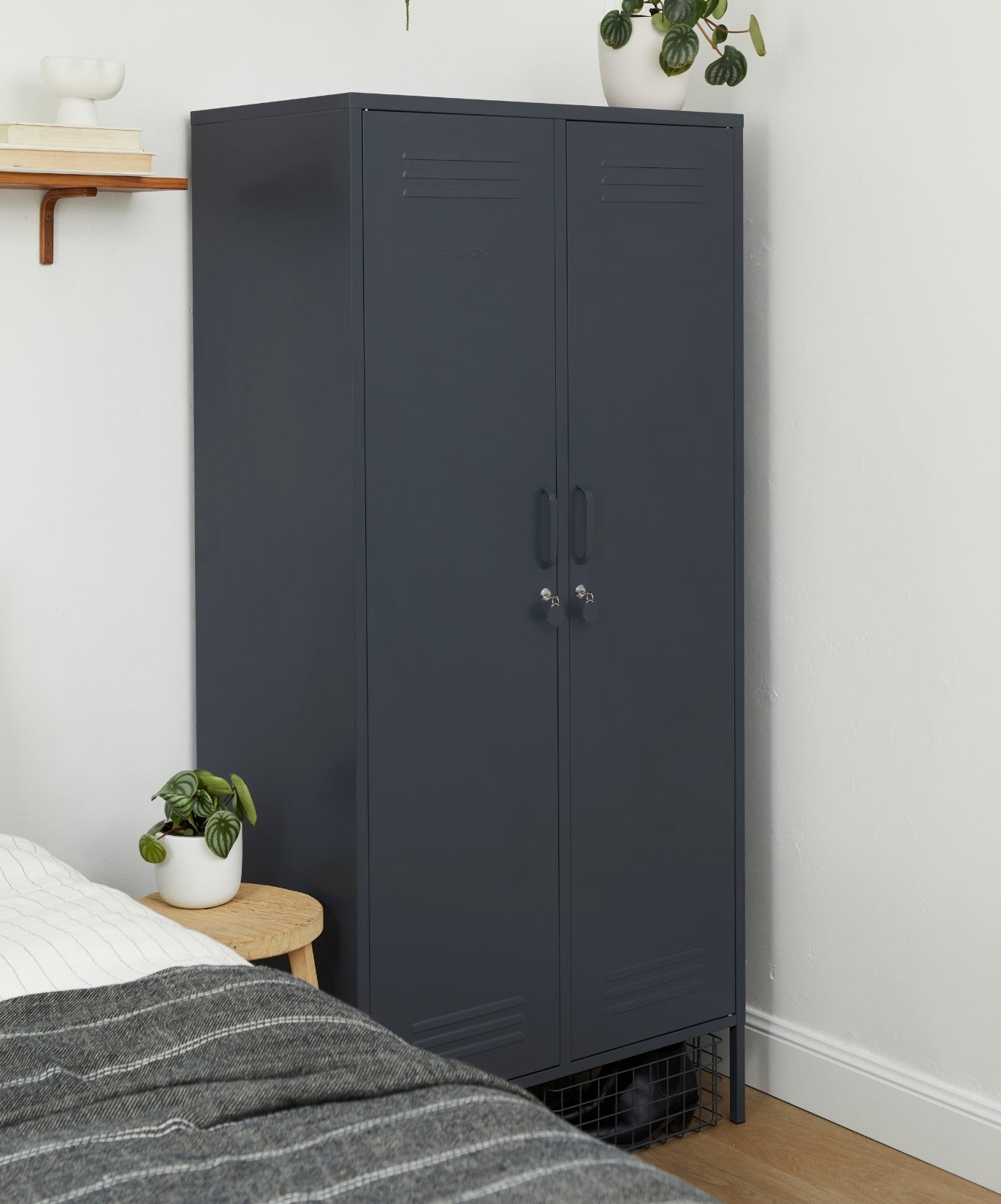 The Twinny Locker in Slate — lifestyle 4