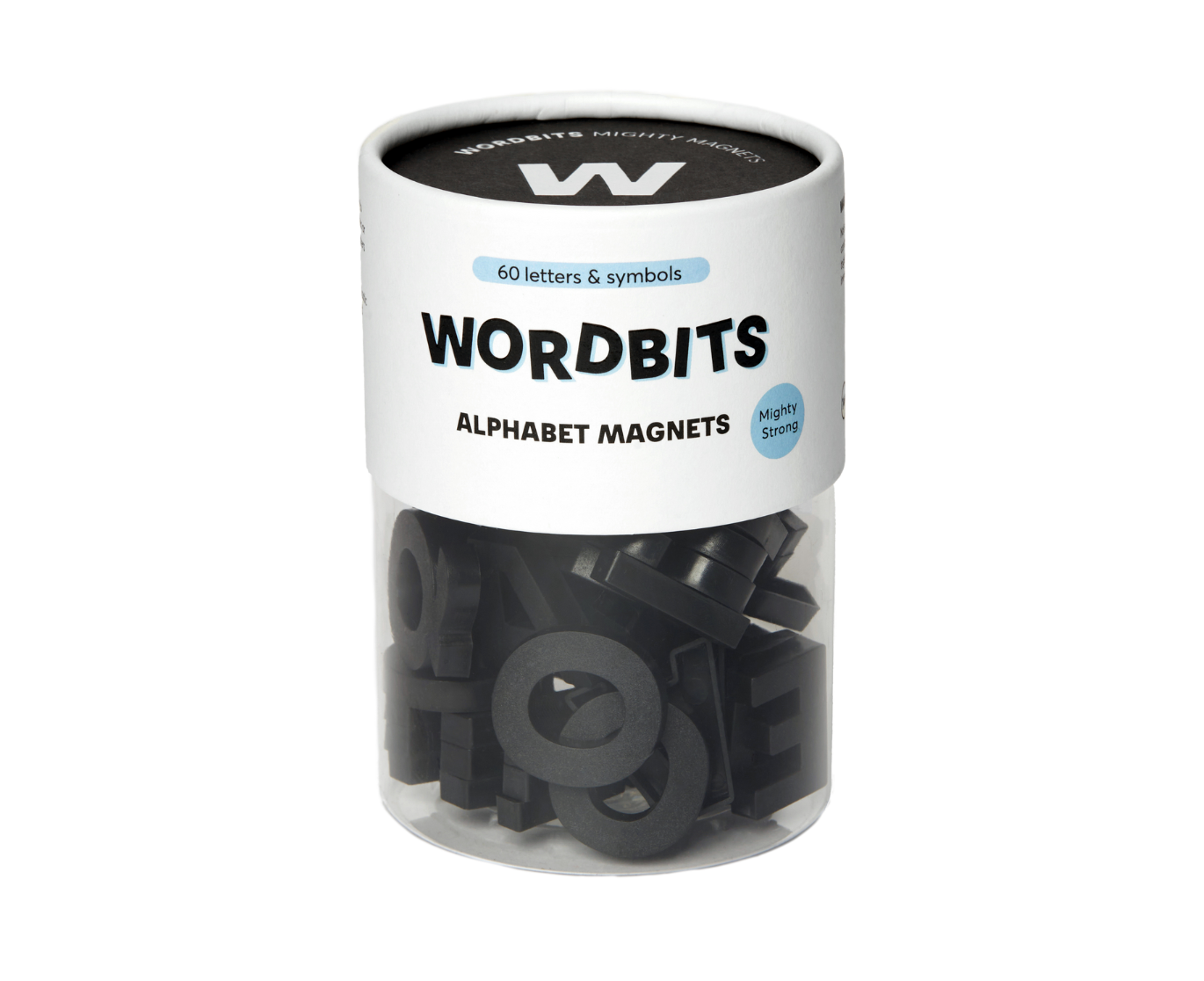 Wordbits Alphabet Magnets in Black