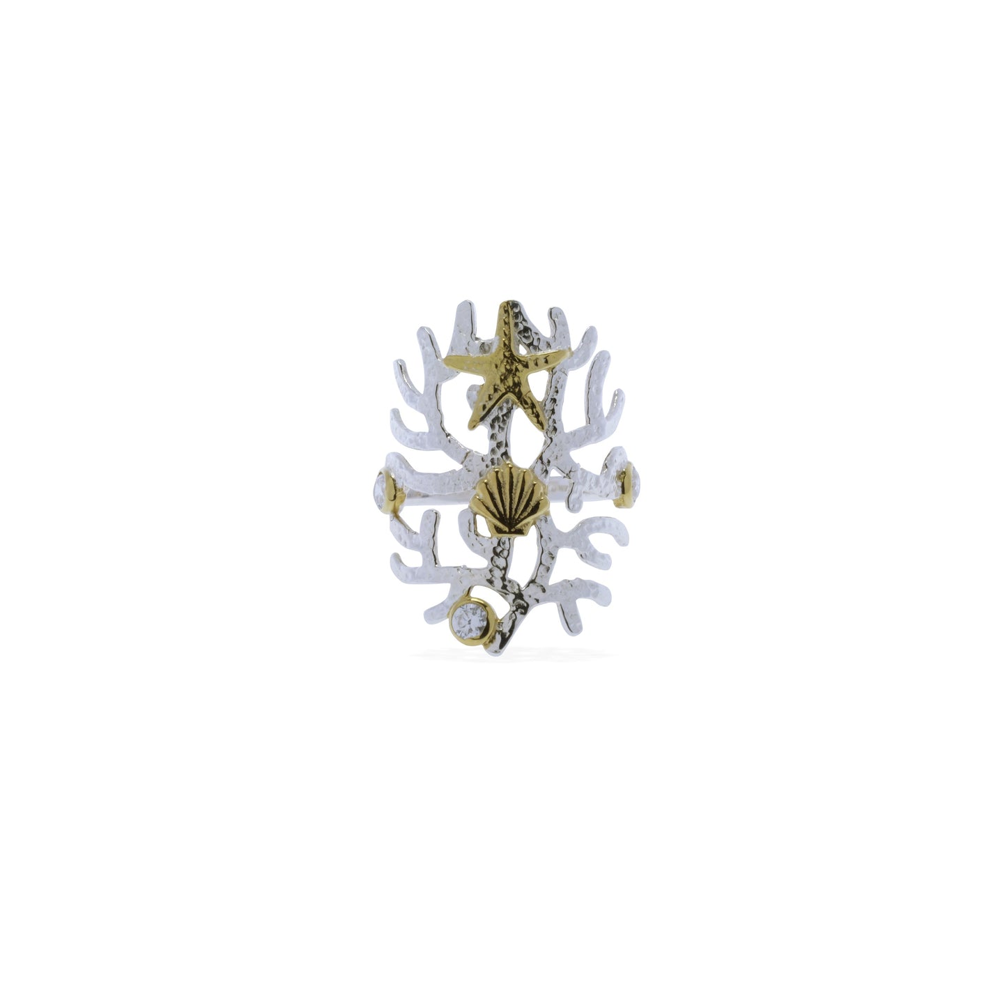 Sunaka Coral Reef ring detail