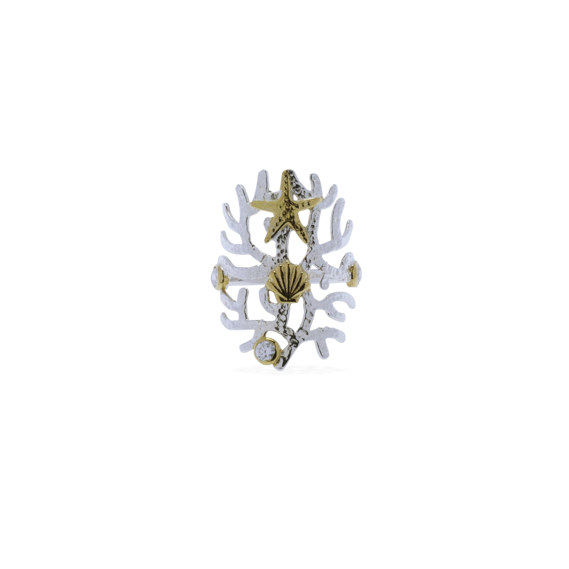 Sunaka Coral Reef ring detail