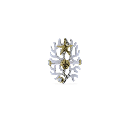 Sunaka Coral Reef ring detail