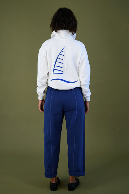 Kennedy - Long Sleeve Polo Sweatshirt by The Boy and I - image 3