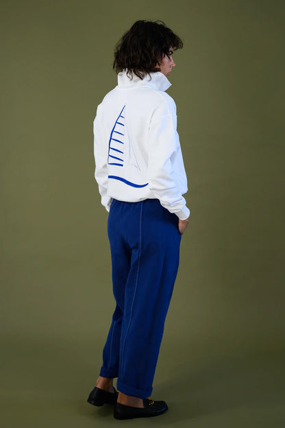 Kennedy - Long Sleeve Polo Sweatshirt by The Boy and I - image 4