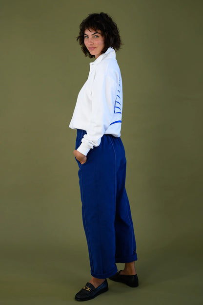 Kennedy - Long Sleeve Polo Sweatshirt by The Boy and I - image 2