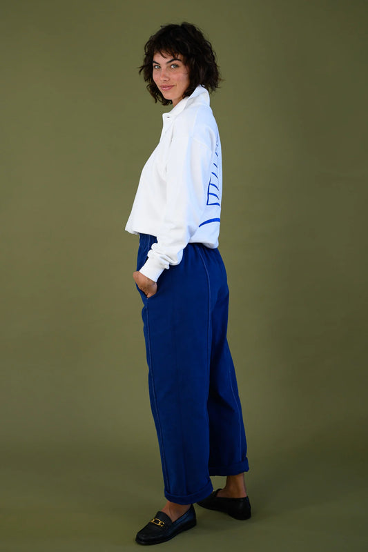 Kennedy - Long Sleeve Polo Sweatshirt by The Boy and I - image 2