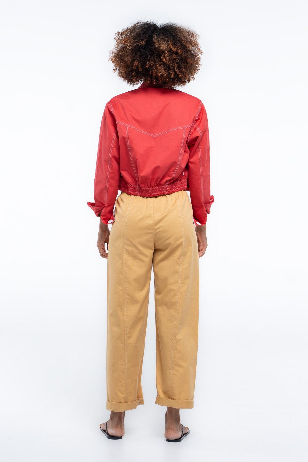 Blaze Button Pants — Mango
