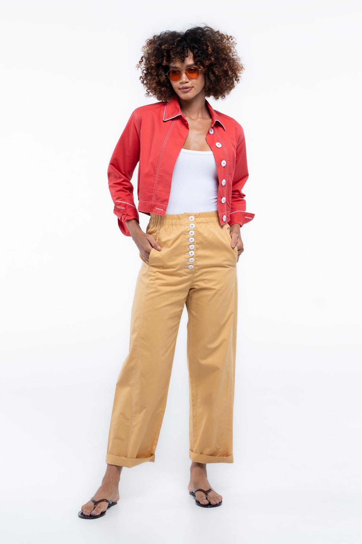Mon Petit Jacket — Red