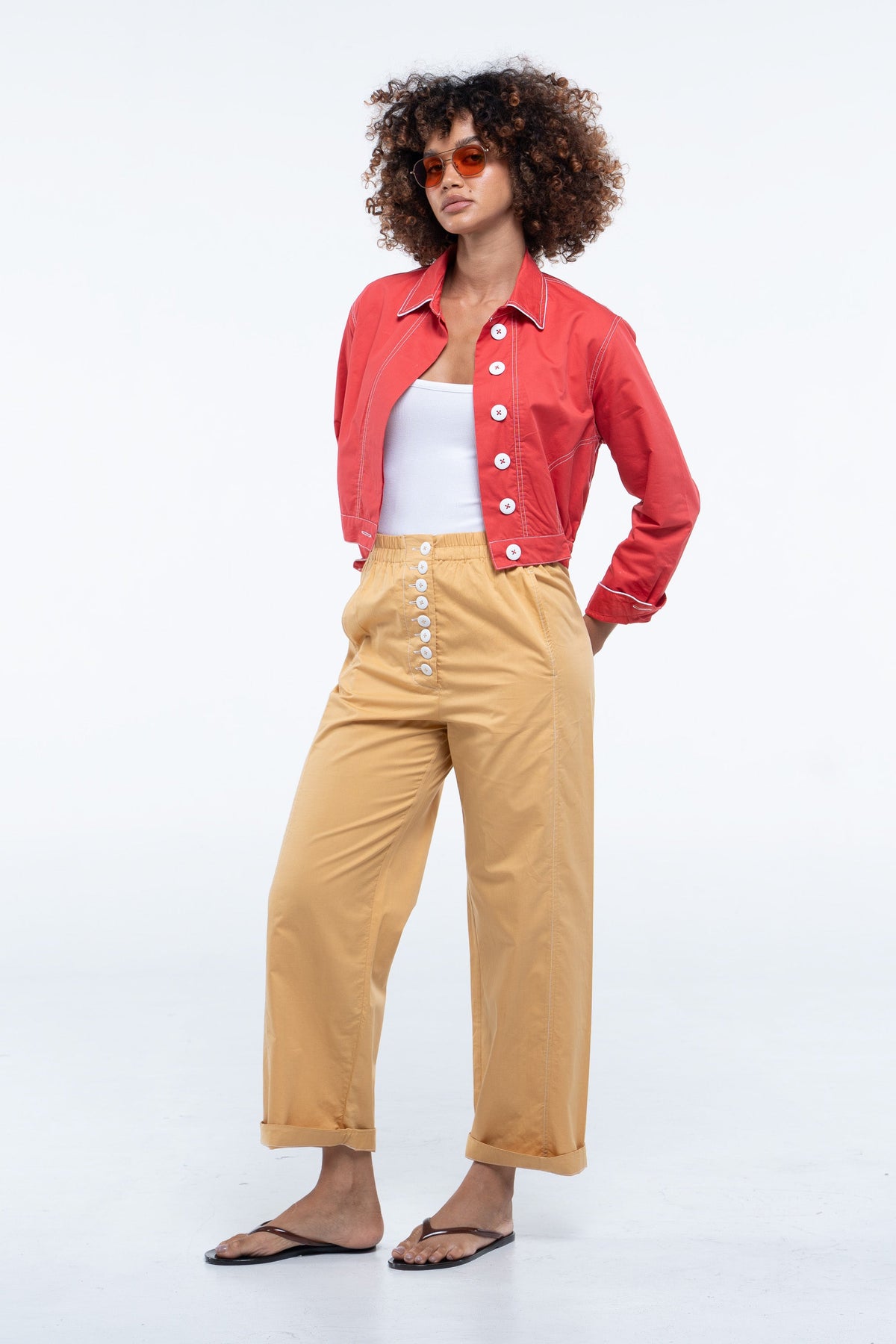 Mon Petit Jacket — Red