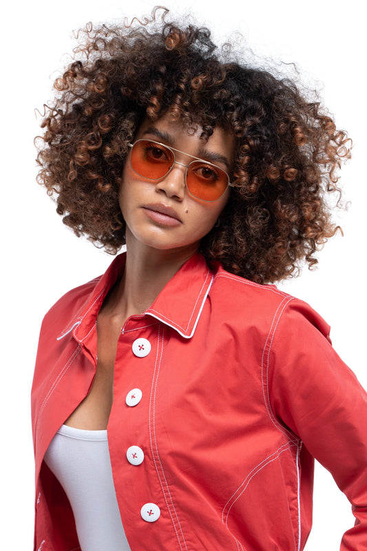 Mon Petit Jacket — Red