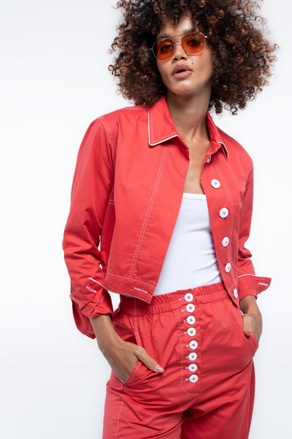 Mon Petit Jacket — Red